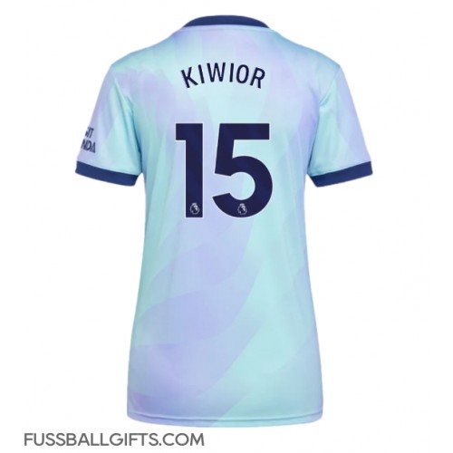 Arsenal Jakub Kiwior #15 Fußballbekleidung 3rd trikot Damen 2024-25 Kurzarm